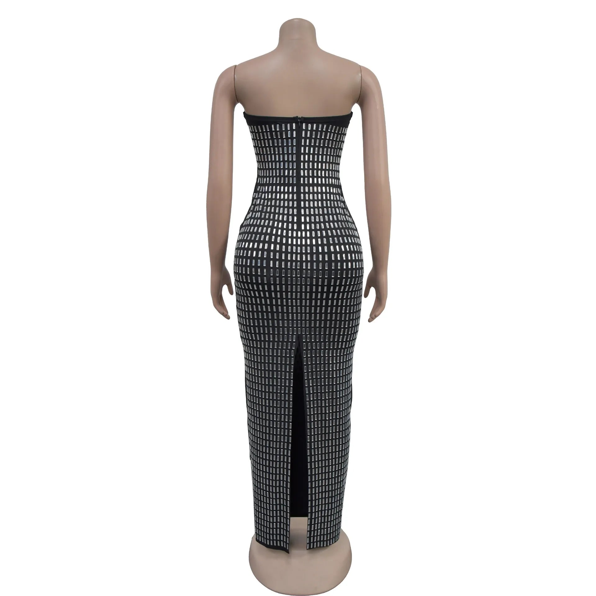 Robe taille haute à strass Lucent Hour