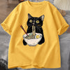 T-shirt graphique Noodle Meowster 