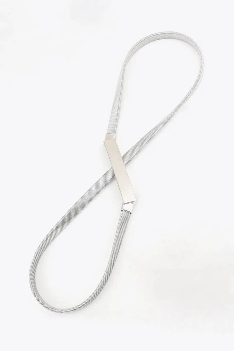 Elastic Iron Skinny Belt - Lustreve