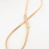 Elastic Iron Skinny Belt - Lustreve