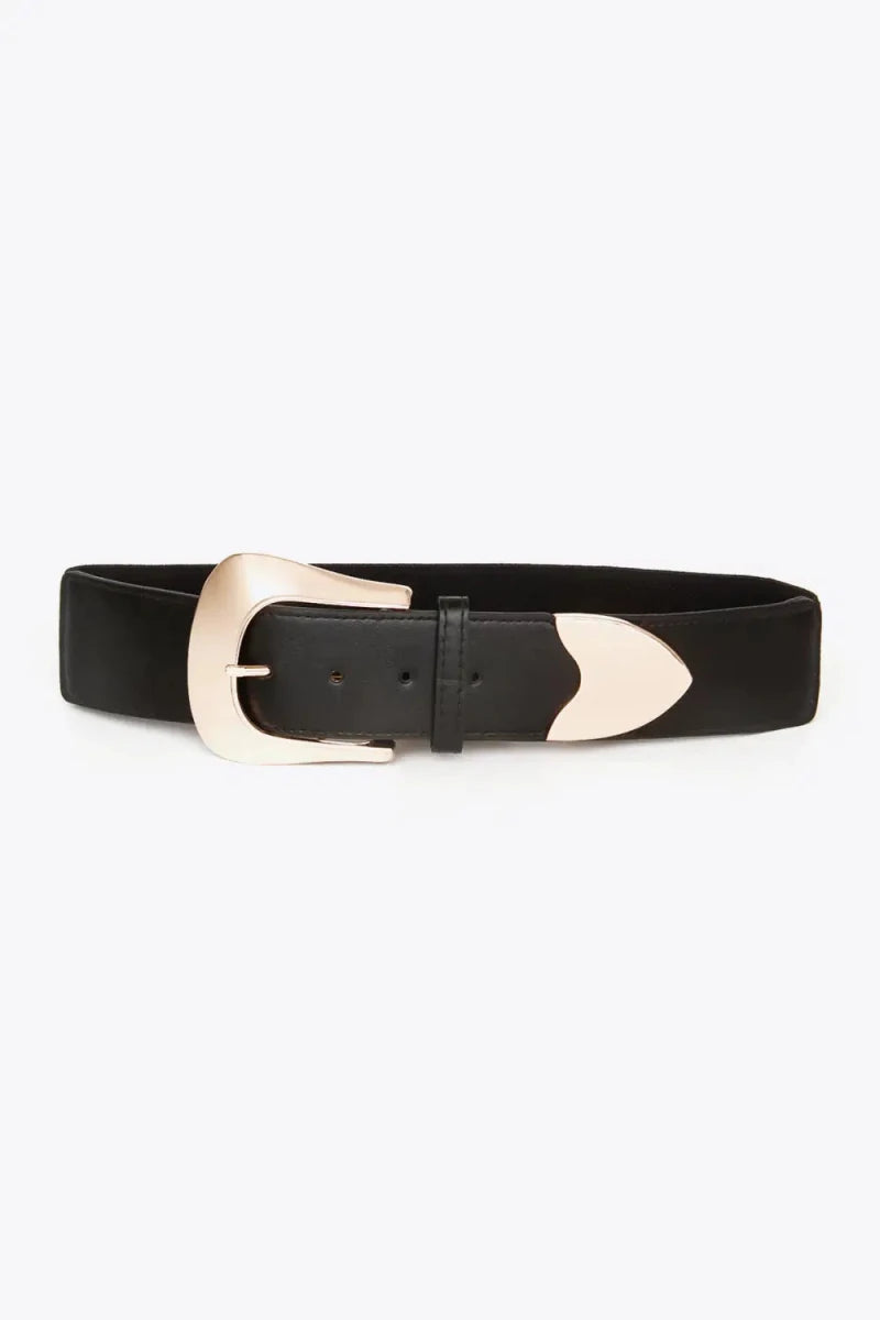 Elastic Wide PU Belt - Lustreve