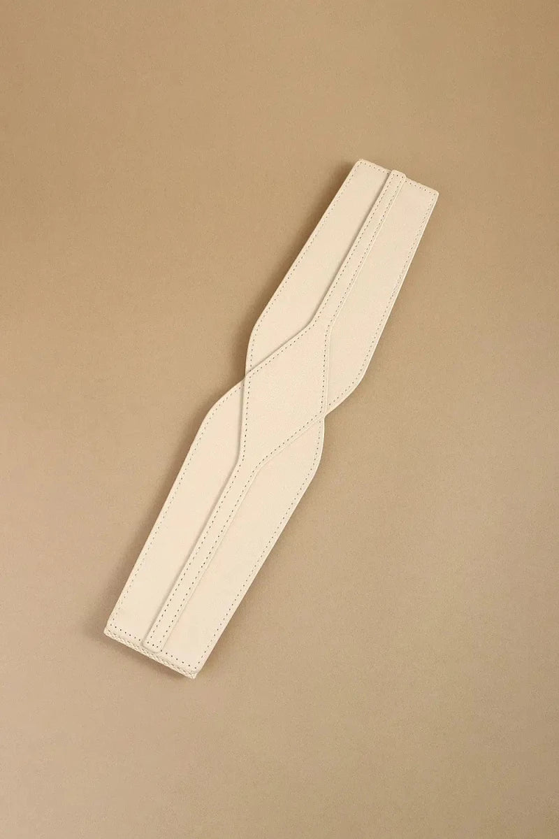Elastic Wide PU Belt - Lustreve