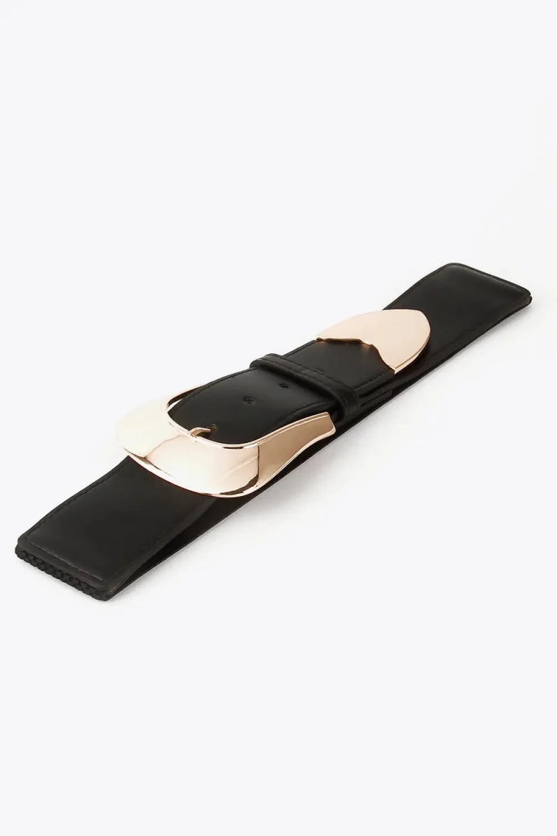 Elastic Wide PU Belt - Lustreve