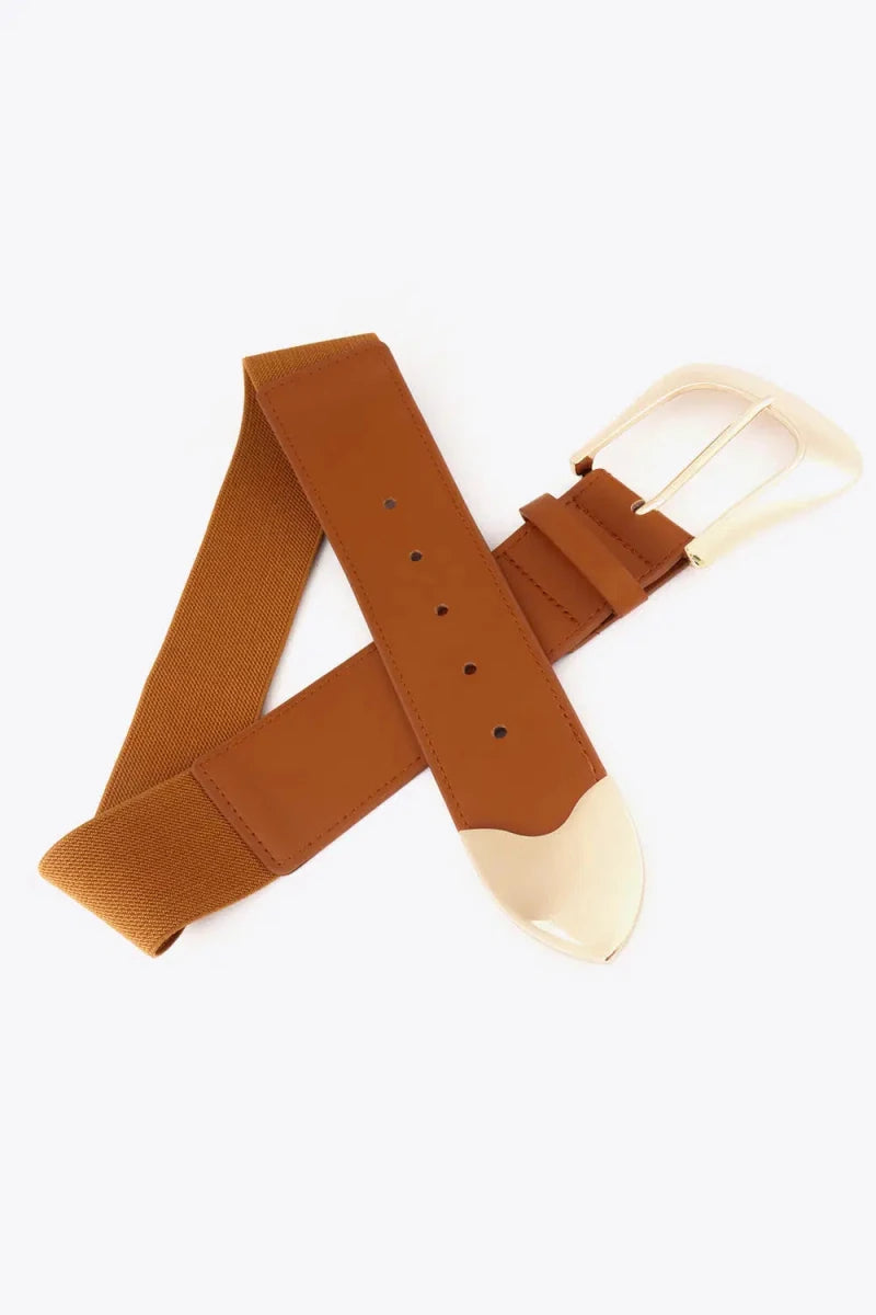 Elastic Wide PU Belt - Lustreve