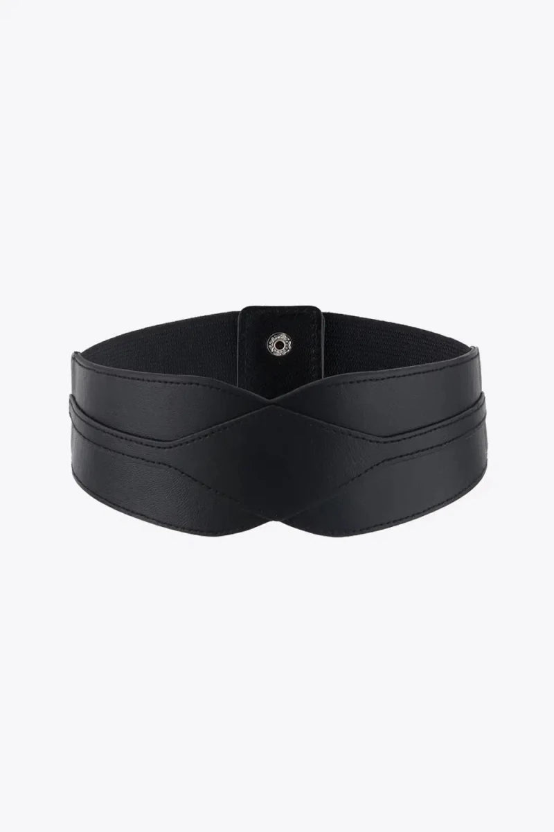 Elastic Wide PU Belt - Lustreve