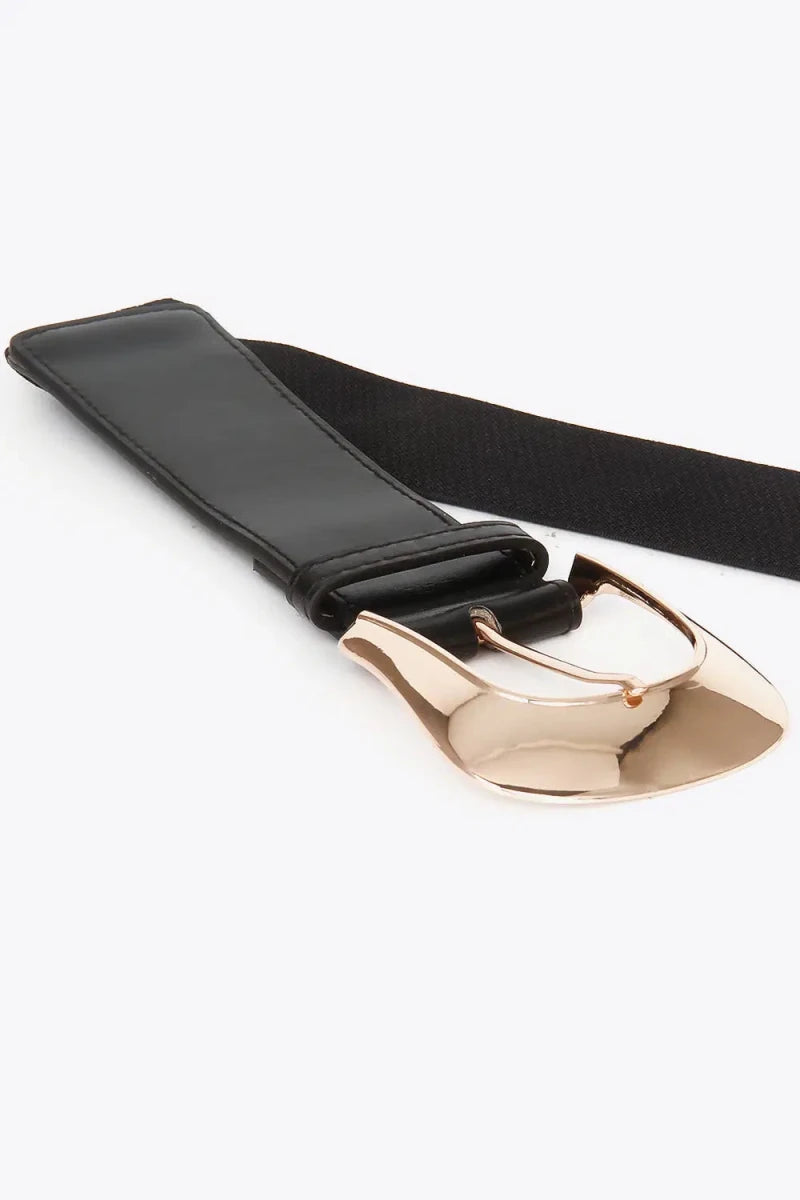Elastic Wide PU Belt - Lustreve
