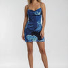 Electric Ivanna Inkblot Slip Mini Dress - Lustreve