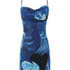 Electric Ivanna Inkblot Slip Mini Dress - Lustreve
