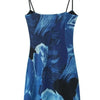 Electric Ivanna Inkblot Slip Mini Dress - Lustreve