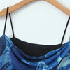 Electric Ivanna Inkblot Slip Mini Dress - Lustreve
