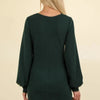 Evergreen Maeve Drape - Front Bodycon Dress - Lustreve