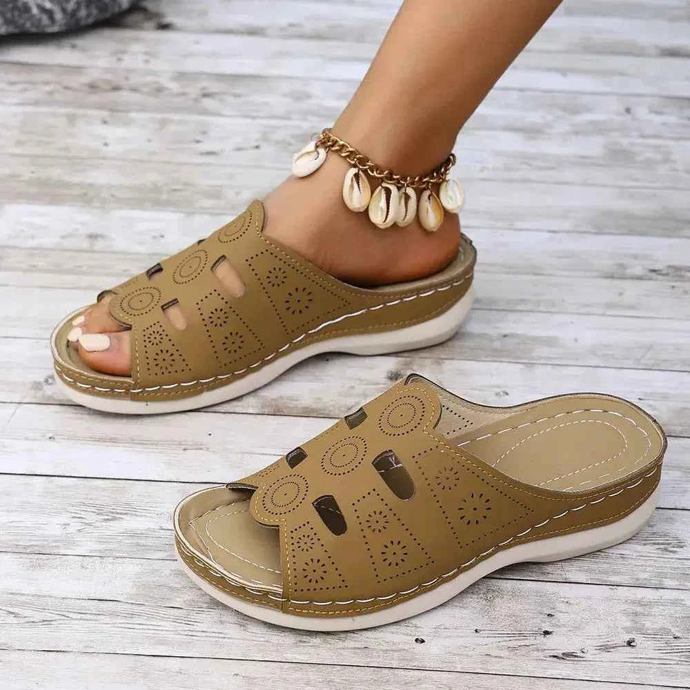 Cutout Muse Sandals"
