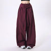 Urban Tie-Waist Wide-Leg Cargo Pants
