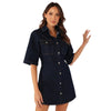 Robe chemise trapèze en jean à poches Riley Street 
