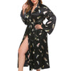 Late Night Bloom Luxe Floral Robe - Curve