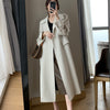 White Windbreaker  Goddess   Long Coat