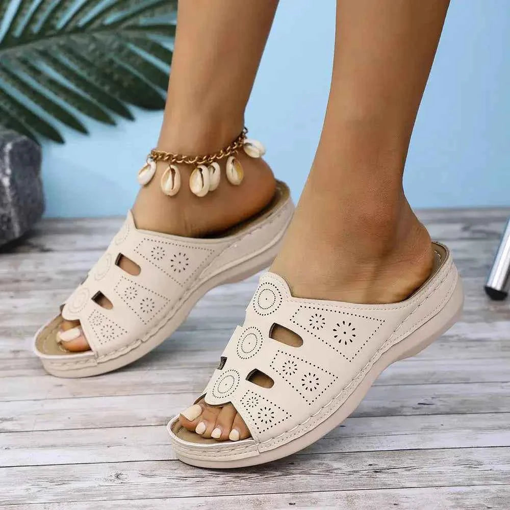 Cutout Muse Sandals"