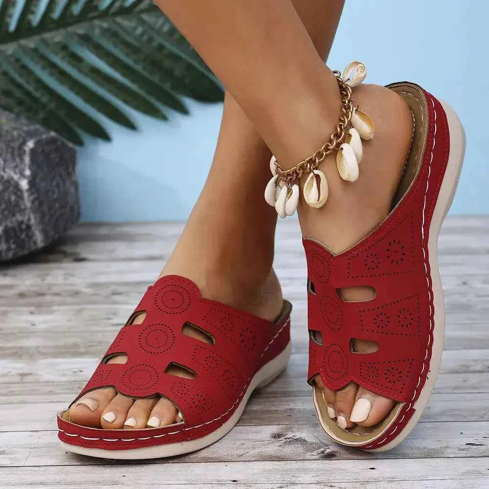 Cutout Muse Sandals"