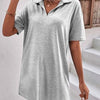 Johnny Collar Short Sleeve Polo Dress