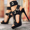 Buckle Bomb Heels