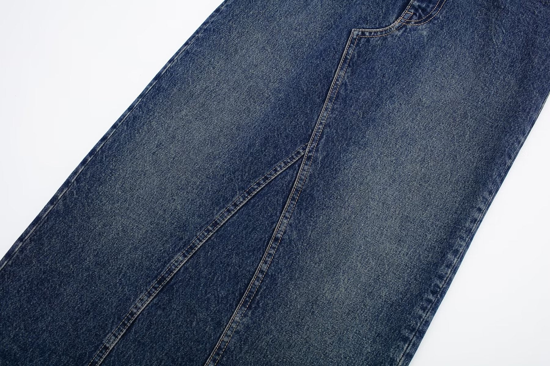 Robe en jean Maeve Sculpted Elegance