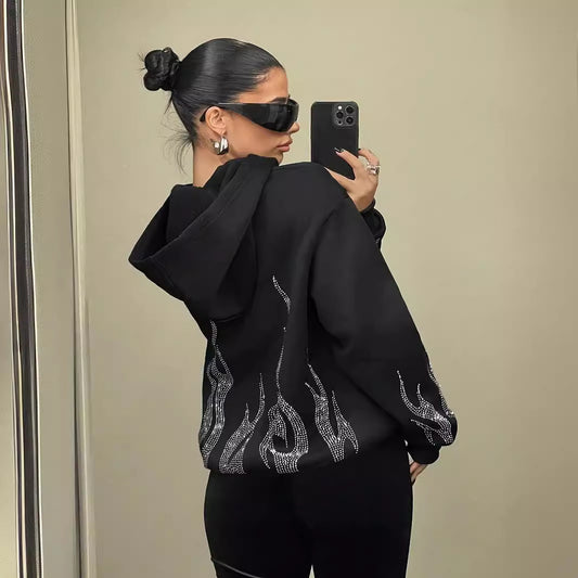 Chic Flame Riot Hoodie