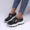 Round Toe Platform Sneakers