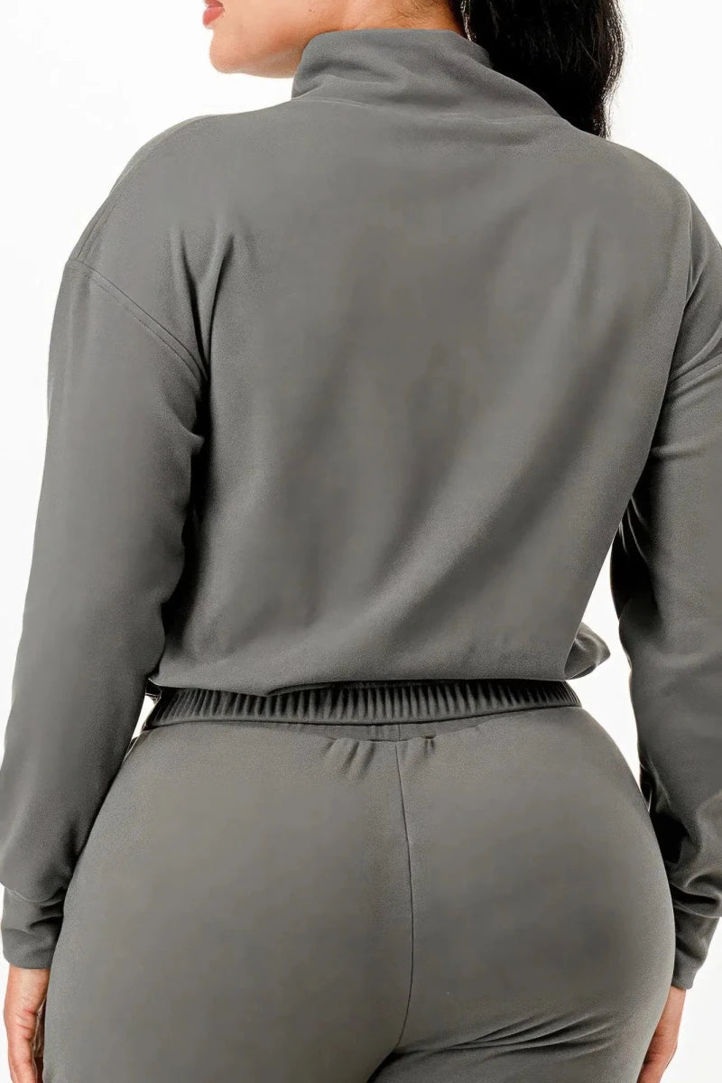 Frost Boxy Track Suit Set - Lustreve