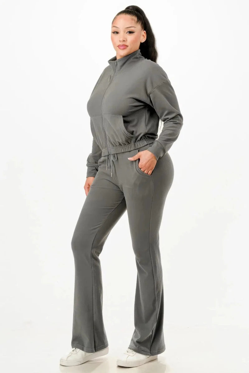 Frost Boxy Track Suit Set - Lustreve