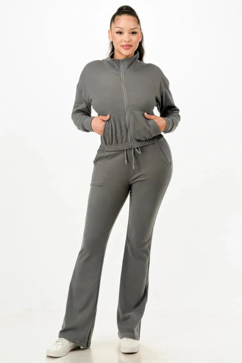 Frost Boxy Track Suit Set - Lustreve
