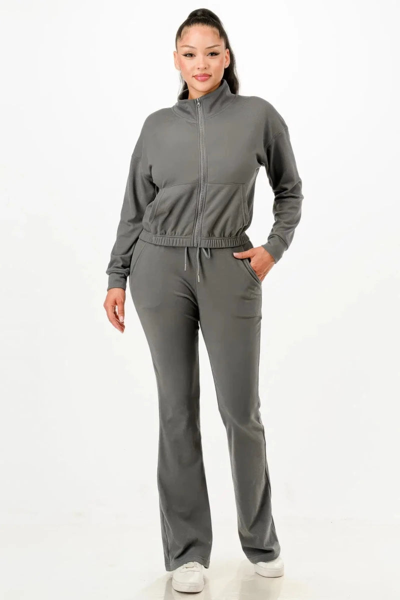 Frost Boxy Track Suit Set - Lustreve