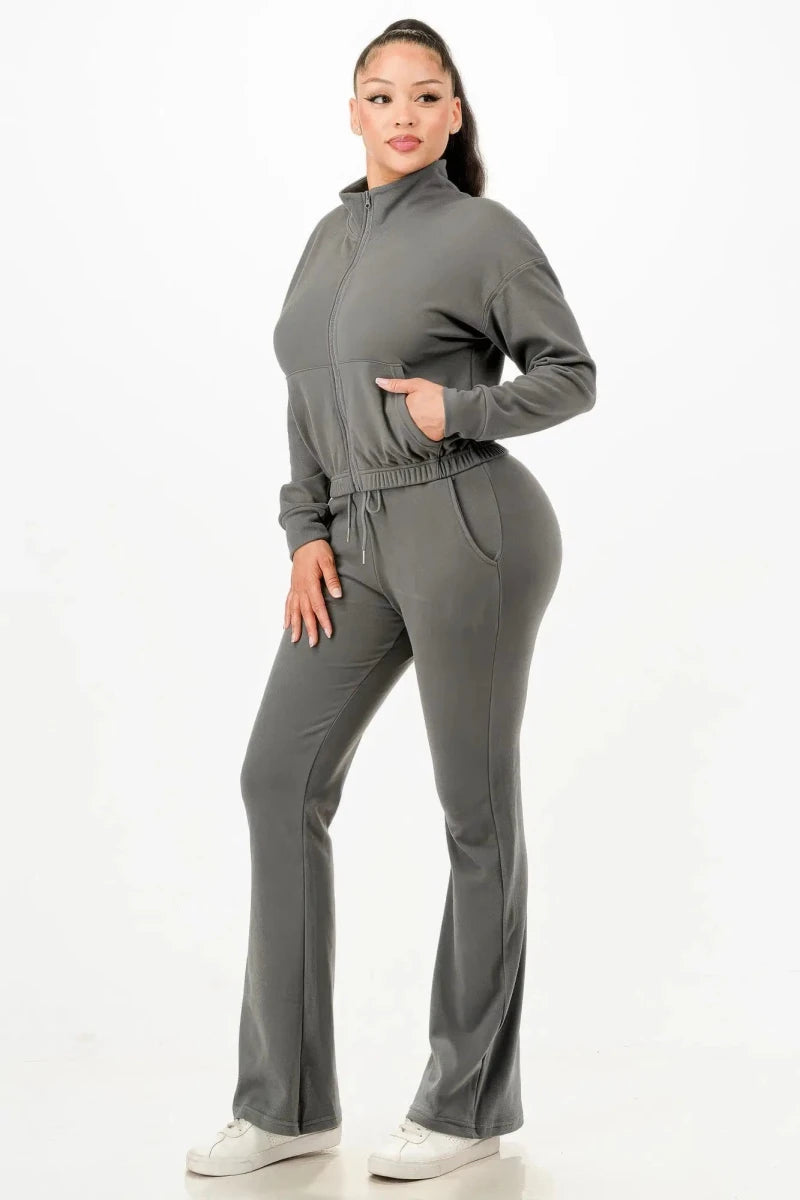Frost Boxy Track Suit Set - Lustreve