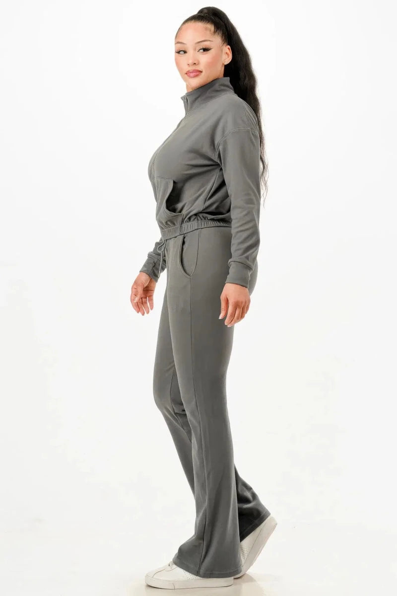Frost Boxy Track Suit Set - Lustreve