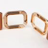 Geometric Double Buckle Elastic Belt - Lustreve