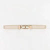 Geometric Double Buckle Elastic Belt - Lustreve
