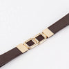 Geometric Double Buckle Elastic Belt - Lustreve