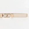 Geometric Double Buckle Elastic Belt - Lustreve