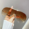 Gradient Aviator Sunglasses - Lustreve