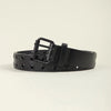 Grommet PU Leather Belt - Lustreve