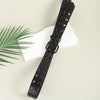 Grommet PU Leather Belt - Lustreve