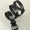Grommet PU Leather Belt - Lustreve