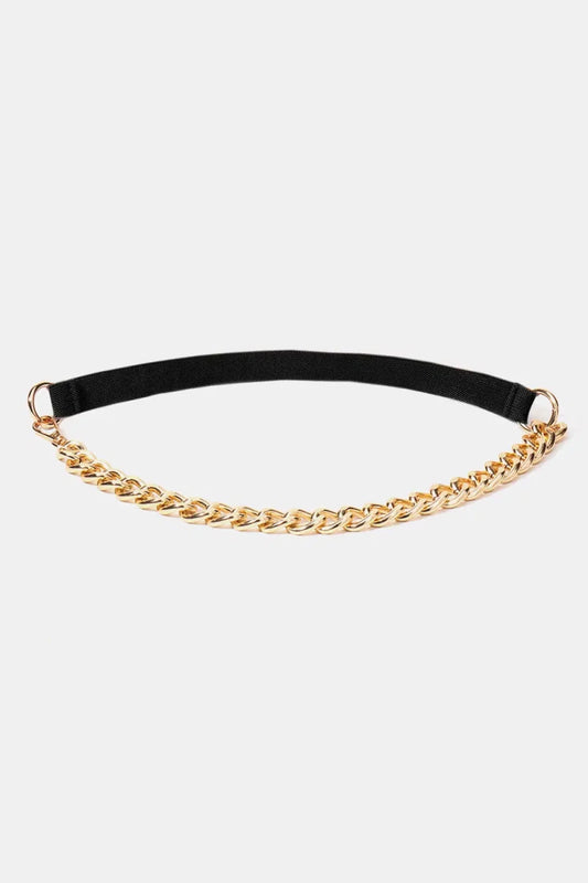 Half Alloy Chain Elastic Belt - Lustreve
