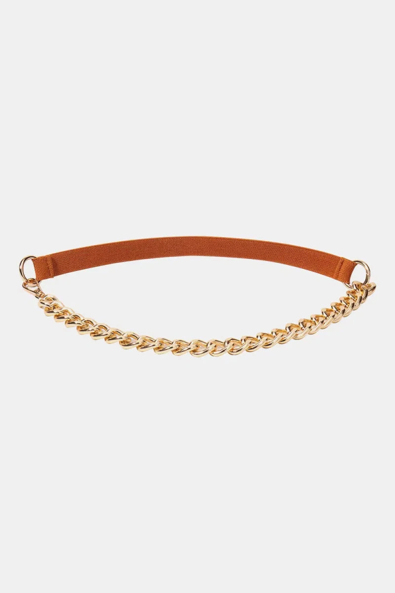 Half Alloy Chain Elastic Belt - Lustreve