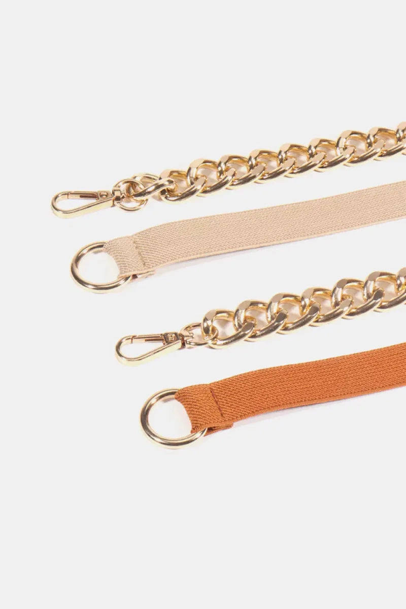 Half Alloy Chain Elastic Belt - Lustreve