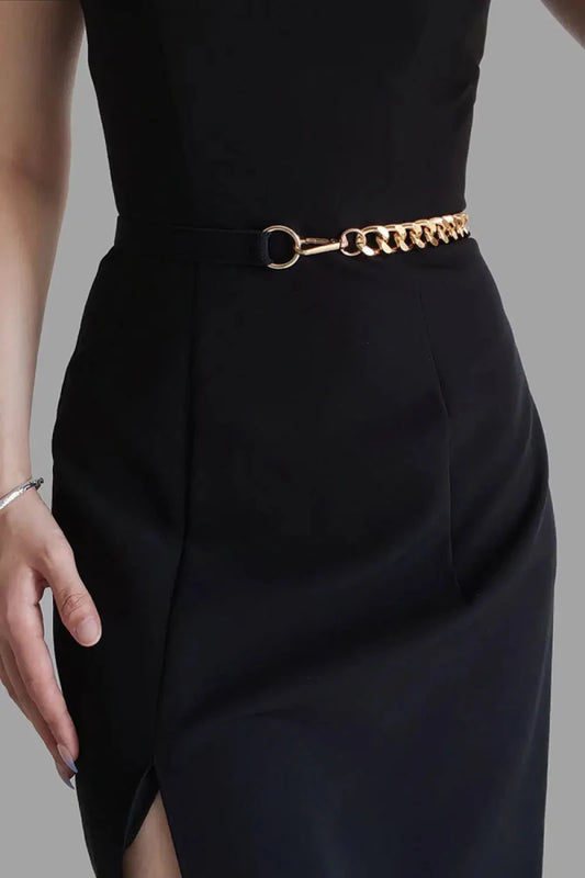 Half Alloy Chain Elastic Belt - Lustreve