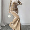 Heirloom Moment Velvet Gown - Lustreve