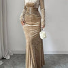 Heirloom Moment Velvet Gown - Lustreve