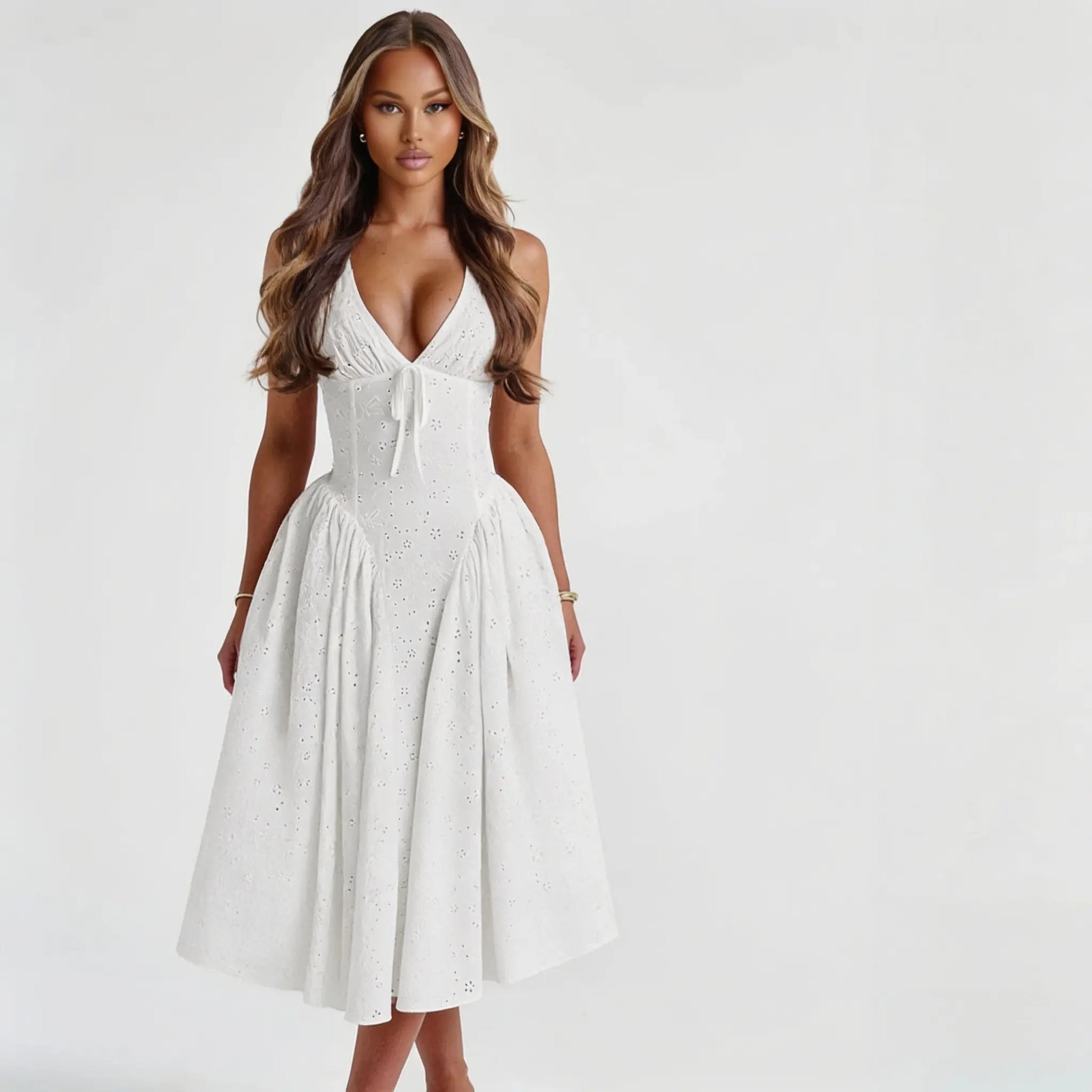 The Bridal Bloom In A Sheer Fabric