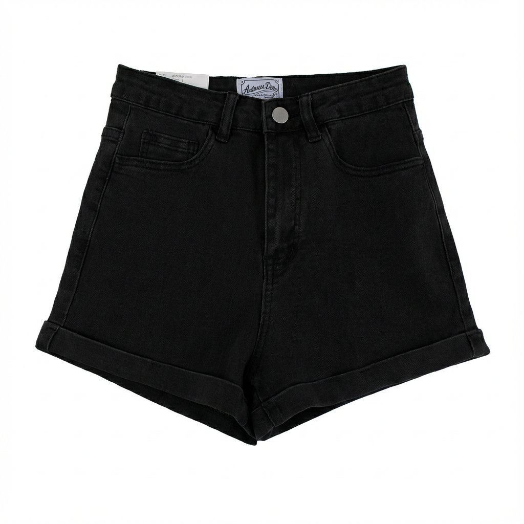 Short en jean uni chic