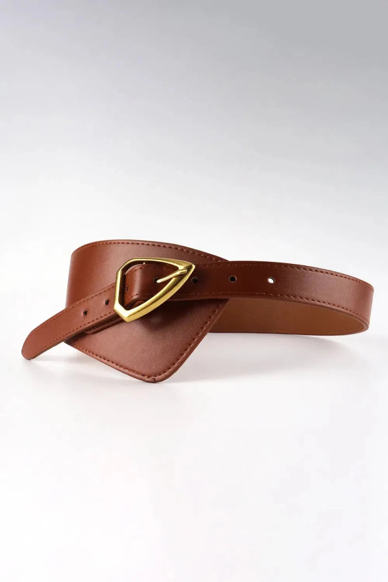 Irregular PU Leather Belt - Lustreve